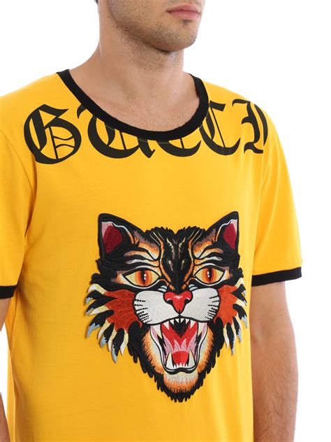 gucci logo tee replica|angry cat t shirt gucci.